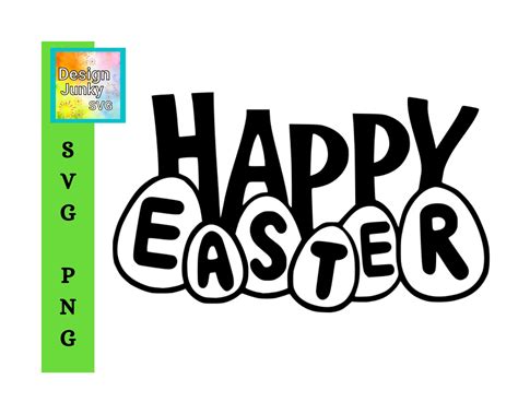 Happy Easter Svg Easter Svg Bunny Svg Easter Eggs Svg Rabbit Svg