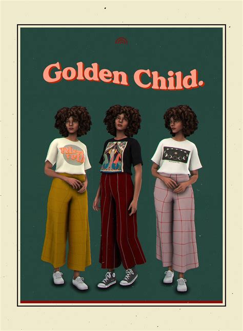 Emily Cc Finds — Honeycuts Golden Child A Recolour Set So Sims 3