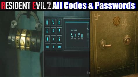 All Resident Evil 3 Safe Codes And Locker Combinations Gamesradar Vrogue