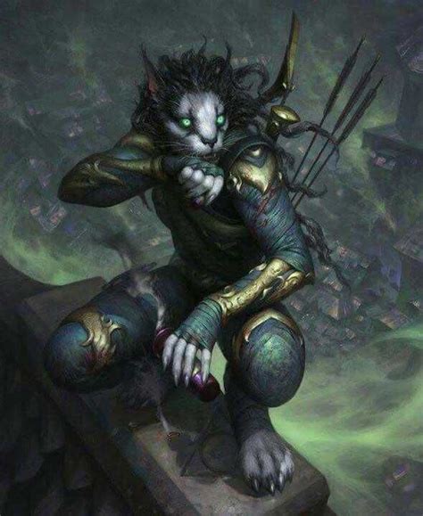 Dungeons And Dragons Tabaxi Inspirational Concept Art Characters