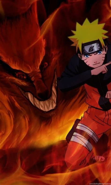 Naruto Vs The Nine Tailed Fox Hd Youtube Desktop Background