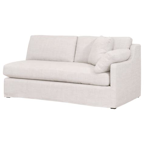Lena Modular Slipcover 2-Seat Right Slope Arm Sofa