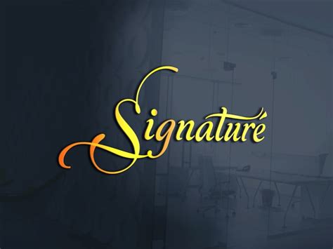 Create Professional Signature Logo Design By Sameerkhan992 Fiverr