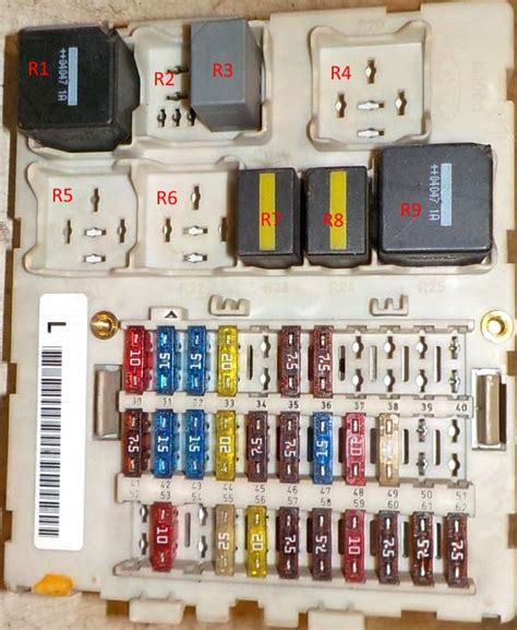 Fuse Box Diagram Ford Focus 1 And Relay With Assignment And Location