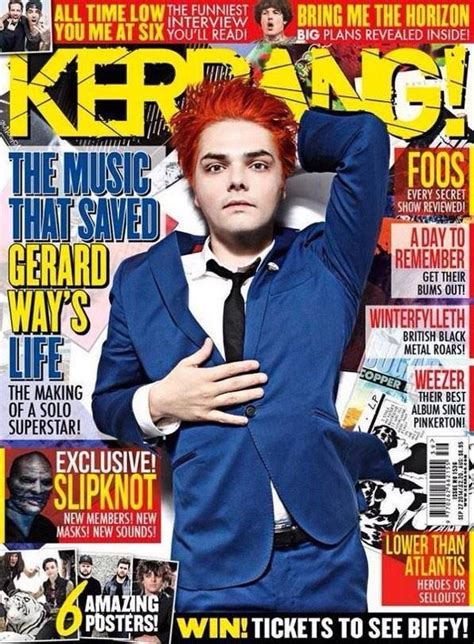I Have This Gerard Way My Chemical Romance Music Magazines