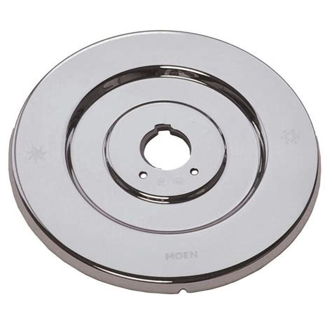 Moen 3 In Chrome Shower Escutcheon In The Bathroom And Shower Faucet