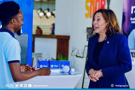 Haki Ngowi On Twitter 📍dar Es Salaam 🇹🇿🇺🇸 Vice President Kamala Harris Paid A Courtesy Visit