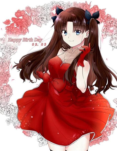 Rin In A Beautiful Red Dress For Her Birthday Beautiful Red Dresses