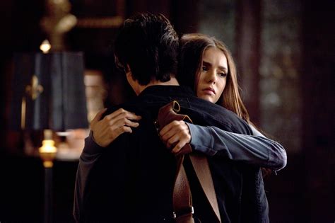 Season 2 Episode 12 The Decent Damon And Elena Vampire Diaries