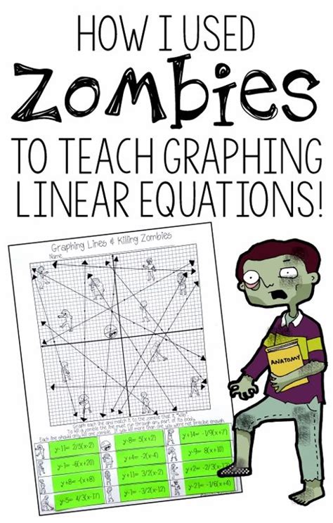 If you can kill/disable a zombie with a stabbing attack something like an 8' boar spear is ideal for single combat. Graphing Lines & Zombies ~ All 3 Forms | Graphing ...