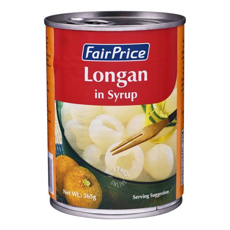 Fairprice Can Fruit In Syrup Longan Ntuc Fairprice