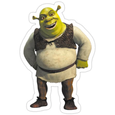 Shrek Stickers By Phanis1 Redbubble