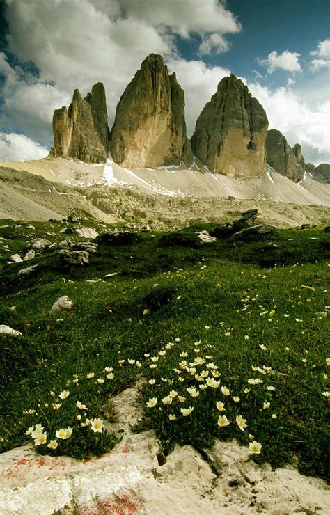 Le Tre Cime Di Lavaredodolomiti Photograph By Landscape And Wildlife