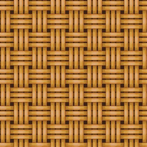 10 Basket Weaving Reed And Cane Pattern Background Illustrations