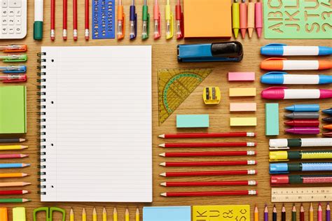 Imagens De Materiais Escolares