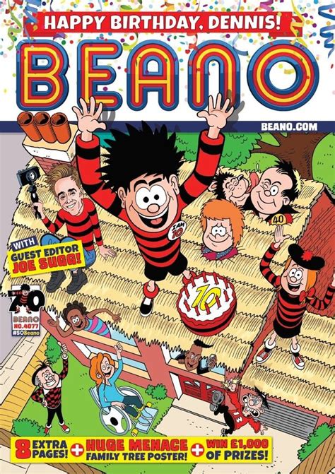 Special Edition Of The Beano Marks 70 Years Of Dennis The Menace