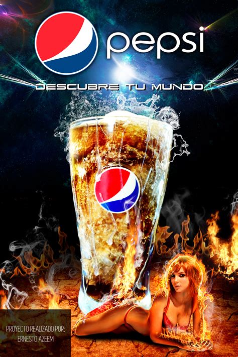 Cartel Publicitario Pepsi On Behance