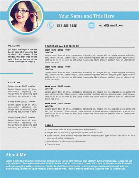 Remember, a resume isn't about what you want, it's about what you can do for them, and the best evidence is what you've done for others. Shapely_Blue_Resume | Best resume format, Best resume, Job ...