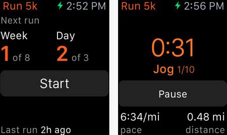The music streaming from it helped me structure my race and the whole thing worked perfectly, the playlist i put together kicking in at the key points. 5 5K Training Apps for Apple Watch - iPhoneNess