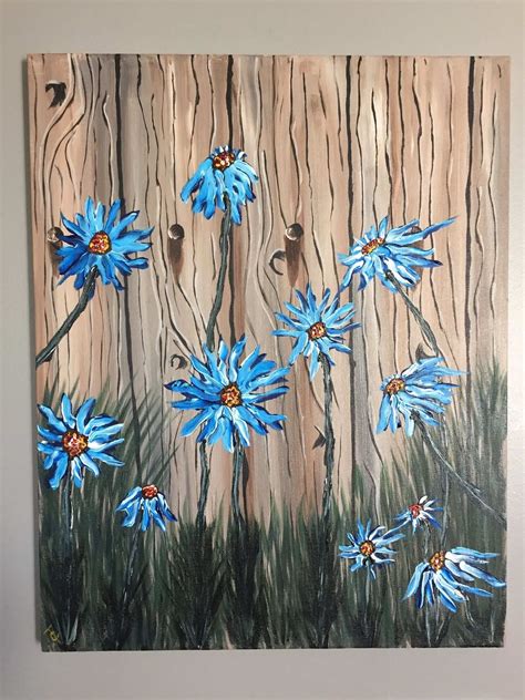 Step By Step Painting Flowers On Canvas Lovely You Tube Tutorial From