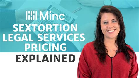 How We Charge For Sextortion Matters At Minc Law Youtube