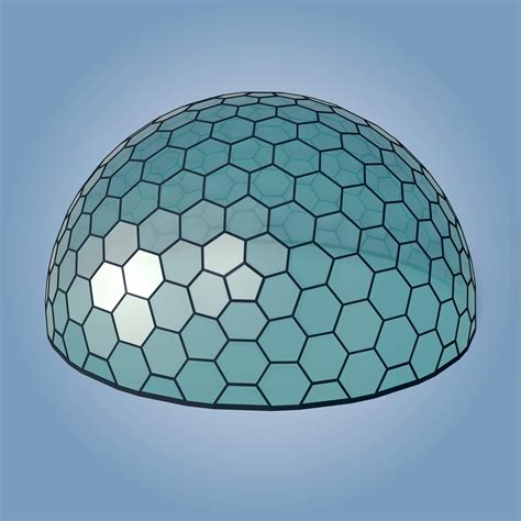 Geodesic Dome 3d Model By Ocstard