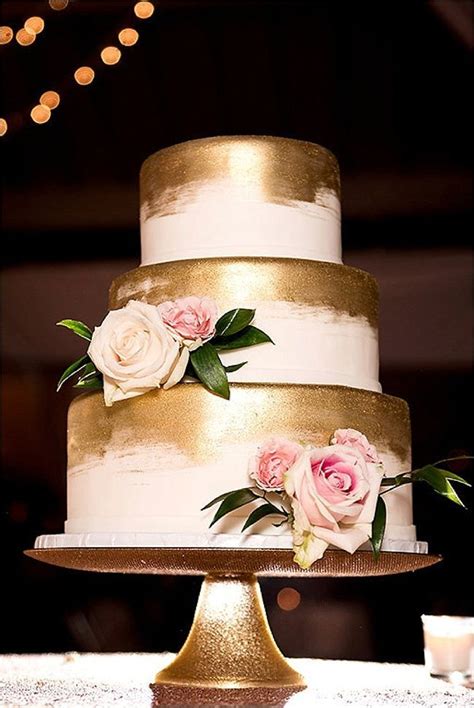 Gold Theme Wedding Cake Wolff Caruso Wedding Cake Golden Wedding