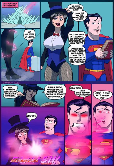Comic porno SUPERMAN Its Magic The Arthman cómico de sexo se reunió con Cómics porno