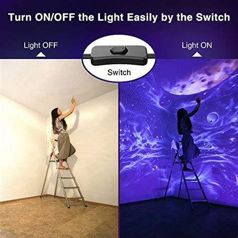 Onforu 2 Pack 100w Led Black Light Blacklight Flood Light With Plug