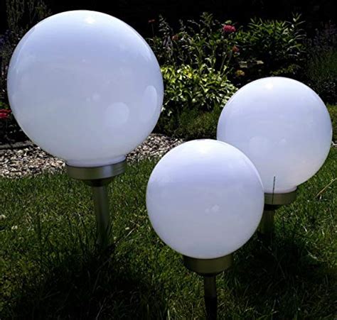 Led kugelleuchte 3x 40cm gartenkugel kugel garten m zuleitung zmh led pendelleuchte esstisch hangeleuchte mit 8 flammig glas. Die Coolste 16 Led Garten Kugel