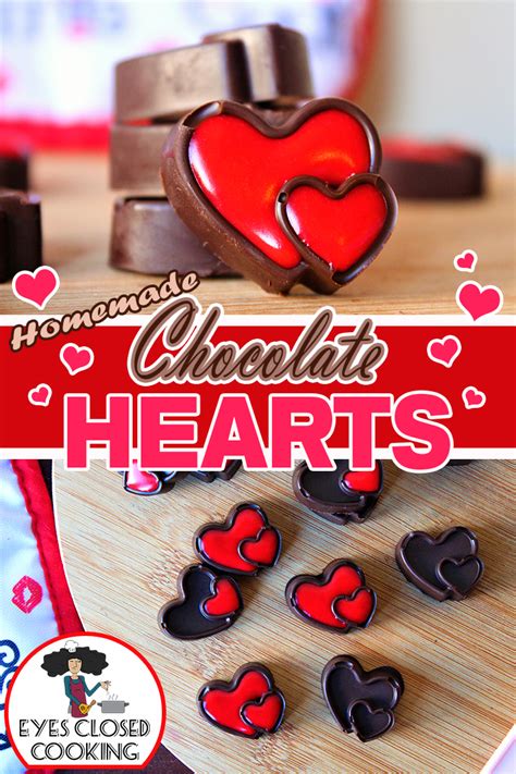 Easy And Adorable Chocolate Hearts That Require Only 2 Simple