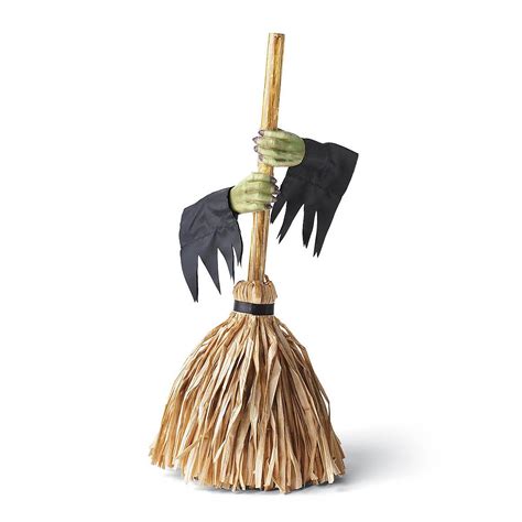 Tabletop Motorized Dancing Witchs Broom Witch Broom Broom Witch