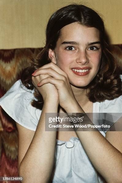 American Actress Brooke Shields During The Cannes Film Festival In
