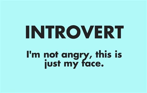 Introvert Im Not Angry This Is Just My Face Introvert Spring