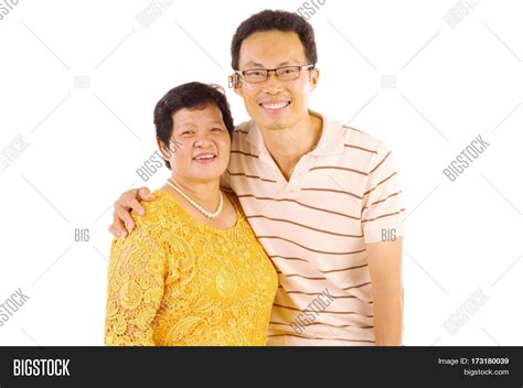 Asian Mother Son Image Photo Free Trial Bigstock