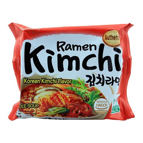 Nissin top ramen chicken ramen noodle soup, 3.42 oz. Order Samyang Kimchi Ramen Noodle Soup 120g Online at ...