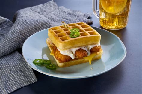 Krusteaz Round Buttermilk Flat Bottom Waffle Conagra