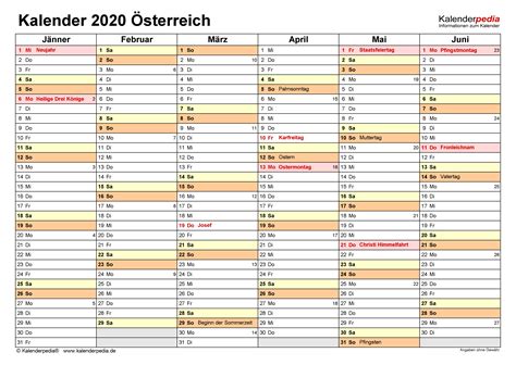 Bereitet ihnen die jährliche urlaubsplanung in ihrem unternehmen immer. Jahreskalender 2021 Zum Ausdrucken Kostenlos Österreich ...