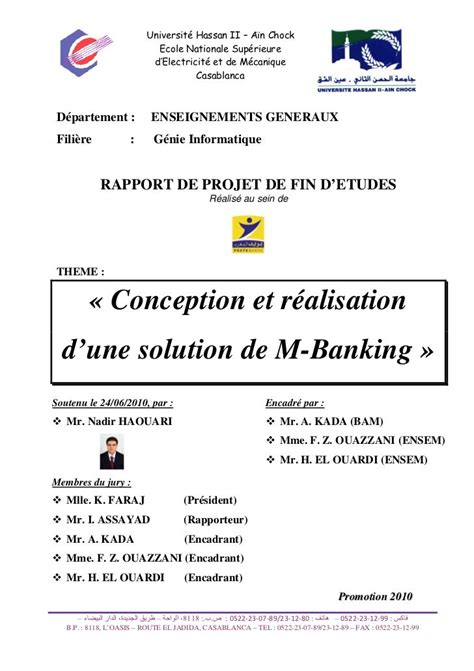 Rapport Pfe Exemple