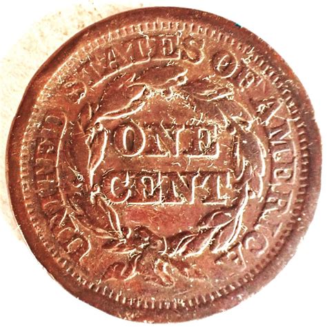 1852 Us Braided Hair Liberty Head Large Cent🪙early Copper Penny🪙 Ebay