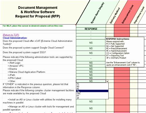 10 Document Management Excel Template Excel Templates