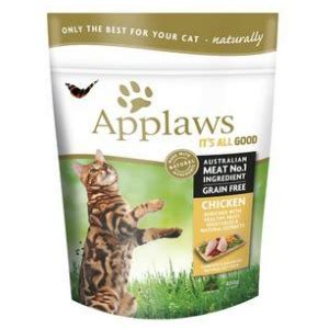 The 2 reviewed dry foods scored on average 5.5 / 10 paws, making applaws an average dry cat food brand when compared against all other dry food manufacturer's products. Applaws - Dry Cat Food - Grain Free Range - The Grocery Geek