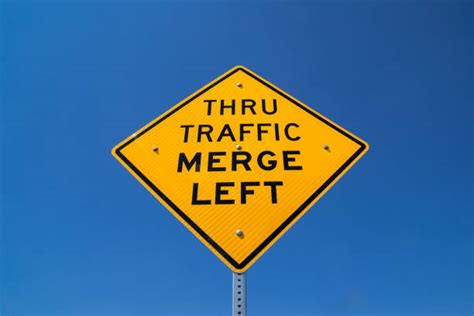 Merging Lanes Stock Photos Pictures And Royalty Free Images Istock