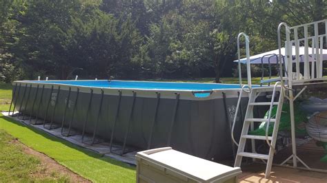 Intex 26373eh 32 X 16 X 52 Rectangular Ultra Xtr Frame Swimming Pool W Pump 78257263738 Ebay