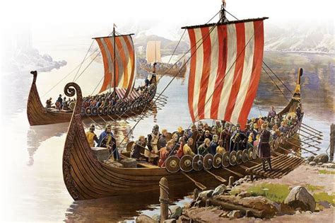 Vikingeskibe Vikinger Mytologi