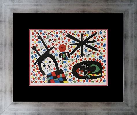 Sold Price Joan Miro Lithograph From 1970 Signed In The Plate Limited