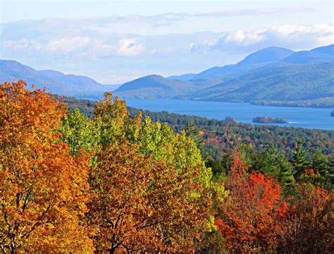 Autumn In Lake George And Lake Champlain