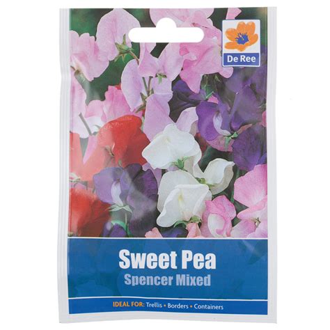 Sweet Pea Spencer Mixed Seed Packet