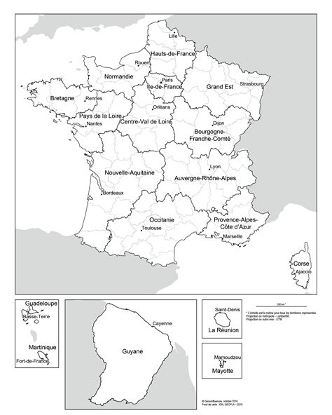 Les Nouvelles Régions Françaises Ont Des Noms — Géoconfluences