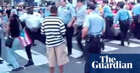 Philadelphia Police Officer Punches Woman In The Face Video Us News The Guardian